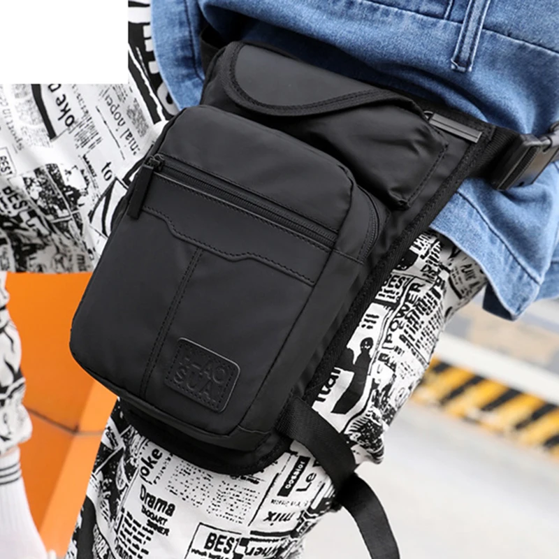 High Quality Nylon Men Drop Le - Motorcycle Gear Backpack ulasan dan harga