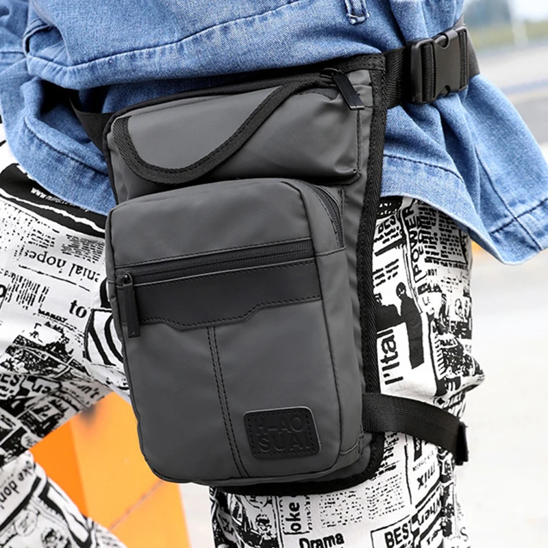 High Quality Nylon Men Drop Le - Motorcycle Gear Backpack ulasan dan harga