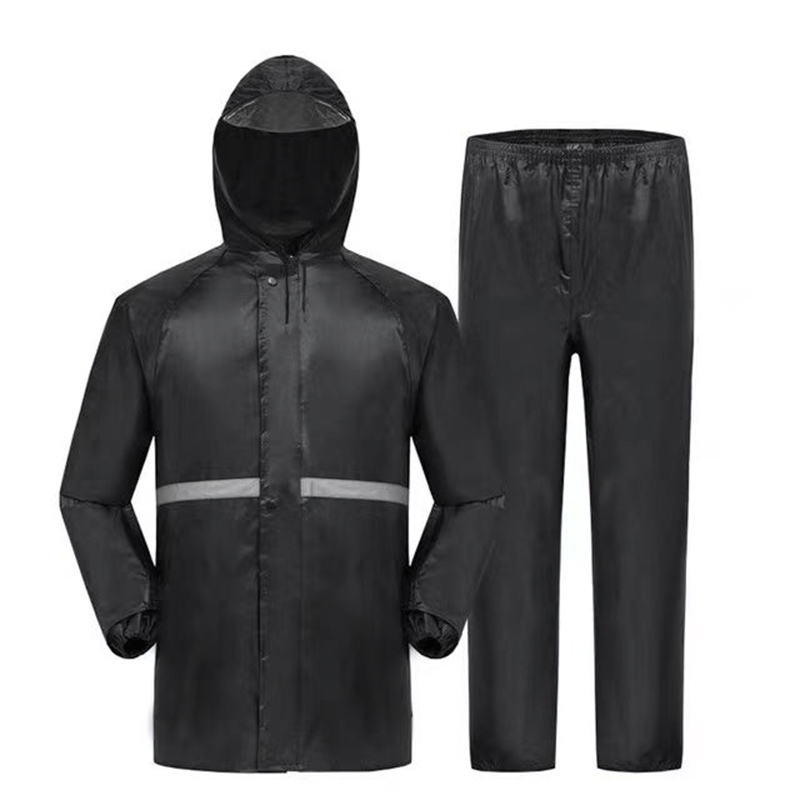 2pcs Hooded Coat & Pant Rain S - Motorcycle Gear Mens ulasan dan harga