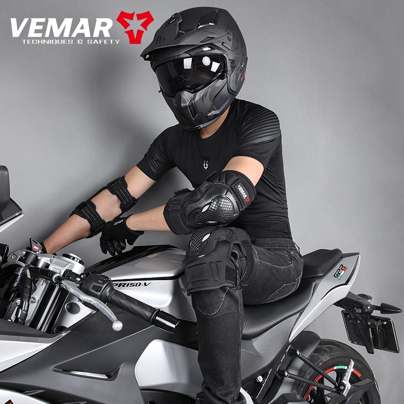 4Pcs Motorcycle Knee Elbow Pad - Motorcycle Gear For Woman ulasan dan harga